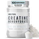 Polvere di monoidrato di creatina pura al 100% – 500g | Micronized, Unflavored | crescita del muscolo, resistenza e resistenza | Ideale per atleti, culturisti e appassionati di fitness