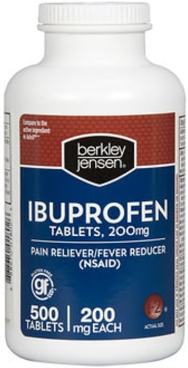 I membri Mark Berkley Jensen Ibuprofen Tablets, 500 ct., 200mg