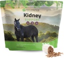 Silver Lining Herbs Kidney Support Supplemento per cavalli - Integratori di cavalli per la salute del rene e il supporto della vescica - Completo di camomilla, aglio, bacche di giubbino e altro - 5 lb (300 Serve)