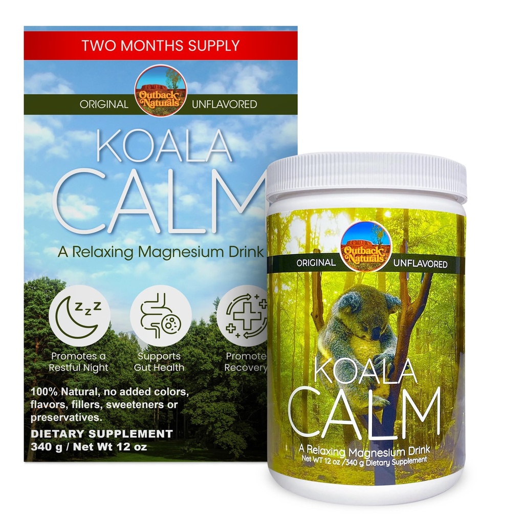 Polvere di Magnesio calma - 400mg Miscela di Citrato di Magnesio pura per il rilassamento, il supporto del sonno e il sollievo muscolare, non aromatizzato