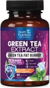 Estratto di tè verde capsule - Standardized 45% EGCG & 98% Polyphenols - 3X resistenza verde Tea energia naturale, supplemento di erbe con cuore e assistenza sanitaria antiossidante, in bottiglia negli Stati Uniti - 60 capsule