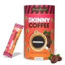 Skinny Boost Instant Skinny Coffee Sticks (Unflavored) - Realizzato con Arabica chicchi di caffè, Garcinia Cambogia, Estratto di tè verde, B Vitamine, Fibra e Prebiotici –Animali gratuiti-Keto Friendly (28 pacchetti)