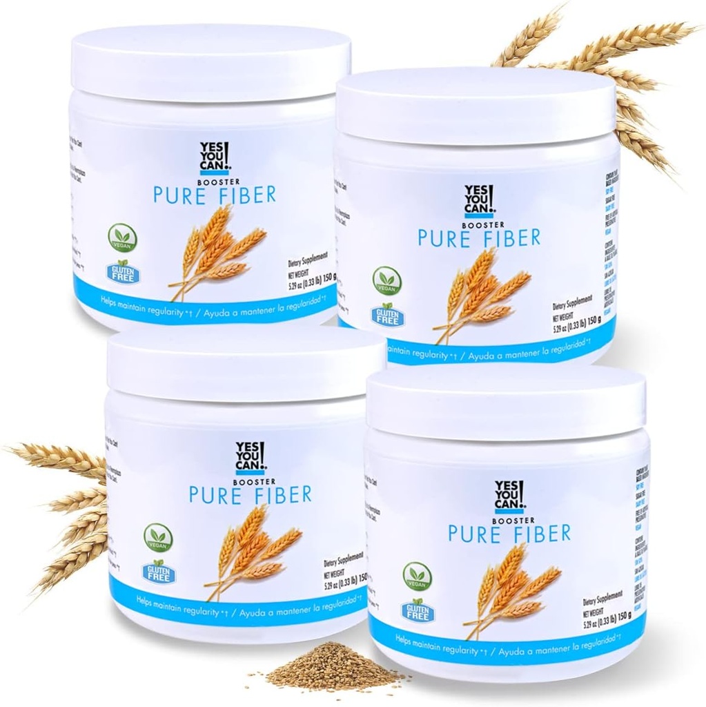 Si' che puoi! Drink Booster - Organic Greens Superfood Powder Drink Mix - 4 Pack con erba Alfalfa, Wheatgrass, Kale, Barley Grass, Lemon Juice Powder - Ricco di antiossidanti, vitamine e minerali.