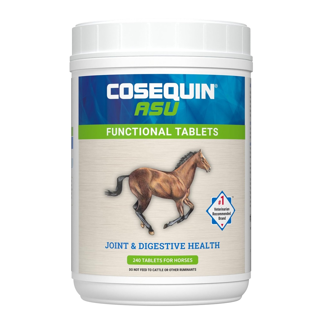 Nutramax Cosequin ASU Joint & Digestive Health Tabelle funzionali per cavalli, 240 compresse