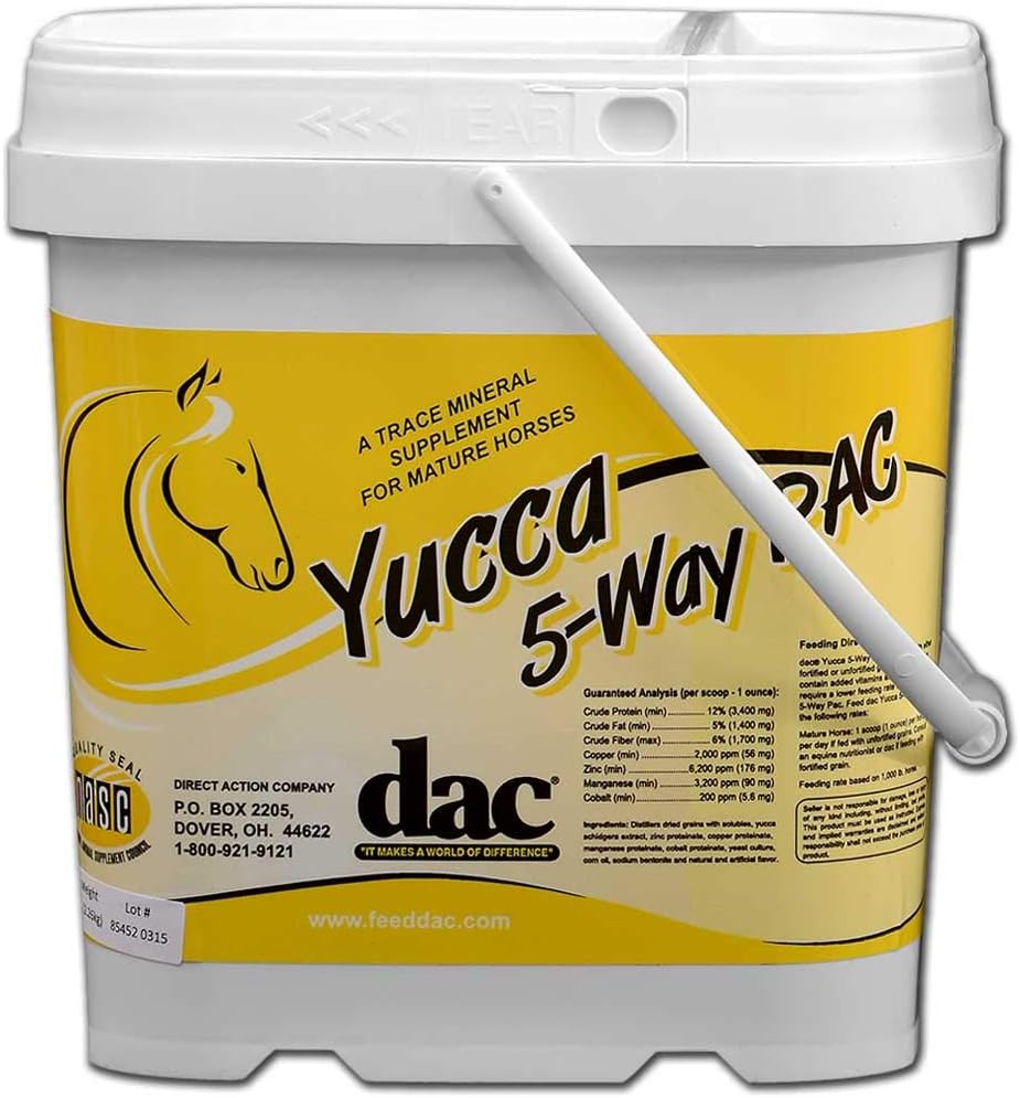 DAC Yucca 5 Way Pac per cavalli - 5 lb