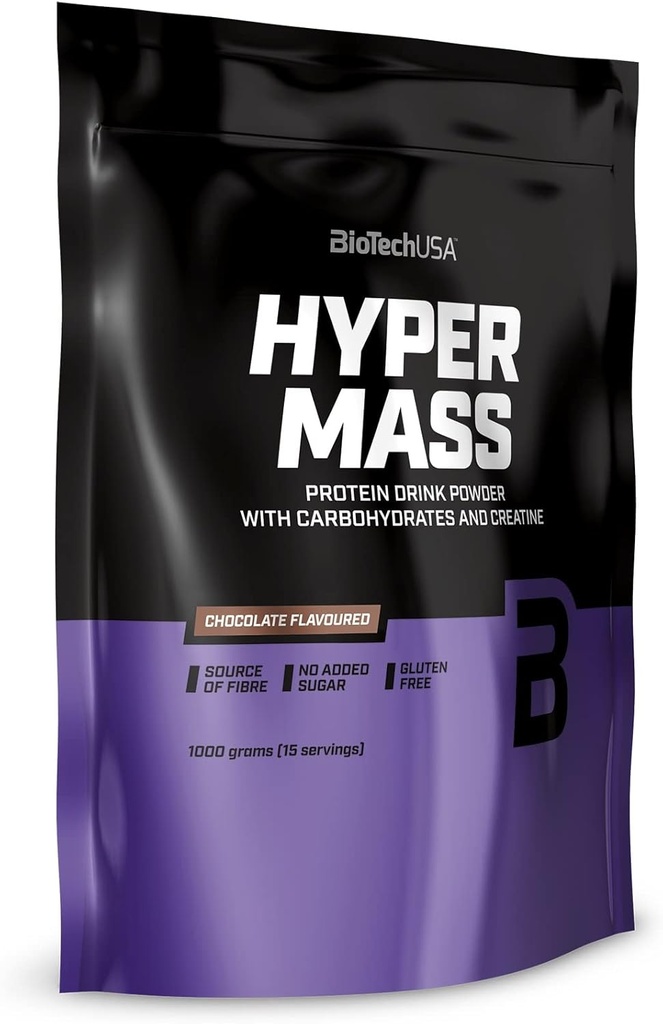 Biotechusa Hyper Mass 5000 Peso Gainer Mass 1000g - Cioccolato