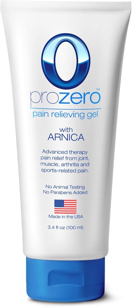 REX MD ProZero, Gel Rilievo Del Dolore con Arnica - per dolori muscolari, Dolore Artrite, Rilievo Del Dolore Congiunto & Recupero, Tubo da 3,4 Oz (1)