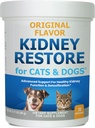 Ripristino del rene per gatti e cani Originale Feline & Canine Kidney Cleanse Detox & Riparazione Supplemento, Rene Funzione Natural Cat & Dog Kidney Supporto per la salute del rene 90 Gr