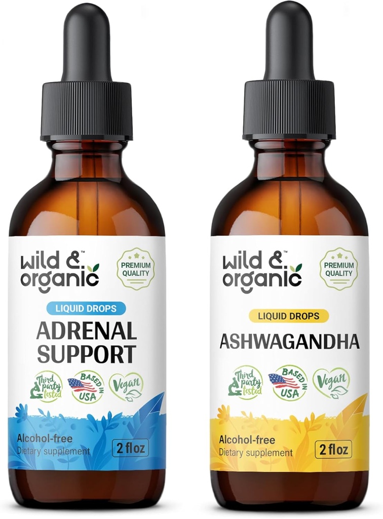 Tincture 2 fl oz & Ashwagandha Tincture 2 fl oz