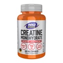 NOW Foods Nutrizione sportiva, Creatina Monoidrato 750 mg, Mass Building*/Energy Production*, 120 capsule di Veg