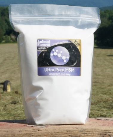 Ultra Pure MSM - 3 Lb - Integratore con giunto a cavallo con supporto in tessuto connettivo, tutto naturale, OGM Free