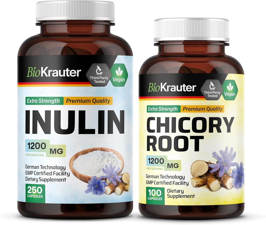 BIO KRAUTER Inulina 250 capsule & Chicory 100 capsule
