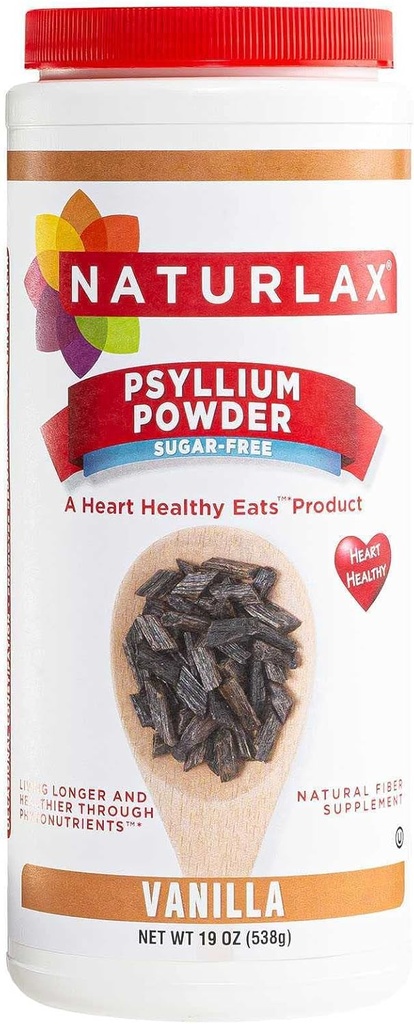 Polvere di fibra di legno senza zucchero, vaniglia aromatizzata 19 oz