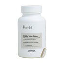 Perelel Daily Iron Ease, 15MG Ferro Integratori con Magnesio, Vitamina C, & Vitamina B12 per Nutriente & Energy Support, Capsule per Donne e Uomini, Soia, Latticini & Gluten Free, Non OGM, 30 Pillole