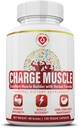 Natural Herbal Muscle Builder – Premium 7-in-1 Plant-Based Formula con BCAAs per il recupero post allenamento, resistenza muscolare, sonno & Cramp Relief | Supporto giornaliero per gli uomini, donne & anziani | 120 capsule