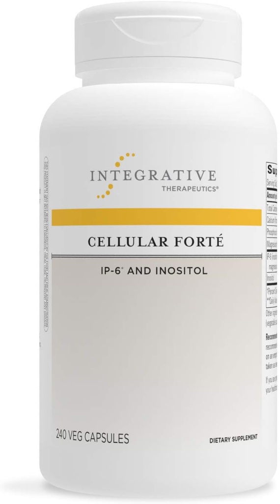 Terapeutica Integrativa Forte Cellulare - Integratore di Supporto Immune con IP-6 e Inositol* - Gluten Free - Dairy Free - Vegan - 240 Capsule