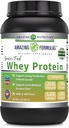 Incredibile formula Grass-Fed Whey Protein Powder Supplement | 2 Lbs | Vanilla Flavor | Non-GMO | Gluten-Free Made in USA