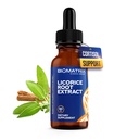 Estratto di radice di liquirizia di BioMatrix (1200 Gocce 2 fl. oz) Più Ingrediente attivo rispetto alle marche di compensazione (0.87 mg Glycyrrhizin per Drop), Meno dosi necessarie, Concentrato, Raise Cortisol, Energia