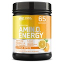 Optimum Nutrition New Flavor Amino Energy - Pre allenamento con tè verde, BCAA, aminoacidi, Keto Friendly, Green Coffee Extract, Energy Powder - Citrus Spritz, 65 Servings (Packaging May Vary)