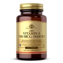 Solgar Dry Vitamin A 1500 mcg (5000 IU), 100 compresse - Supporta occhi sani, Skin & Immune System - Non OGM, Vegan, Gluten Free, Dairy Free, Kosher - 100 Serve