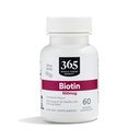 365 by Whole Foods Market, Biotin Capsule Vegetariani, 500 MCG, 60 CT