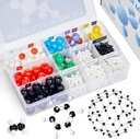 JoyCat Modello molecolare Kit (404 pz), Organic Chemistry Molecule Science Gifts for Ochem and Inorganic Students and Teachers