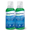 SinuCleanse Daily Care Sterile Saline Nasal Spray, Ultra Fine Mist, istantaneamente idrata e allevia ogni giorno Congestione nasale a causa di Colds & Dry Air, 4.5 Oz (2 Pack), Made in USA