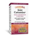 CurcuminRich Joint Curcumizer di Fattori Naturali, Supporto Giunti Sani, Cuore e Natural Inflammatory Response with White Willow, 60 capsule (30 porzioni)