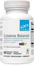 XYMOGEN Cytokine Balance per il supporto antiossidante e disintossicazione - Estratto di tè verde, Trans-Pterostilbene, Estratto di curcuma, Glucoraphanin (30 capsule)