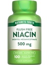 La Verità della Natura Flush Gratuito Niacin | 500mg | 100 capsule | Non OGM & Gluten Supplemento gratuito