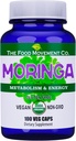 Il Movimento Alimentare CO. Moringa - Certificato Superfood Organico, Intero Benessere Corpo, Supporto Energetico Naturale, Supporta Metabolismo Sano - 100 Vegan Capsule