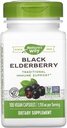 Nature's Way Black Elderberry 100 capsule Confezione da 3