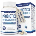 Probiotici Premium puramente ottimali 60 miliardi di CFU w/prebiotici organici & enzimi digestivi