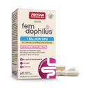 Jarrow Formulas Fem-Dophilus Vaginal Probiotics 1 miliardo di CFU Con 2 Strains Backed Scienza, Supplemento dietetico per Vaginal & Urinary Tract Support, 60 capsule, 60 giorni di alimentazione, Shelf-Stable Probiotics