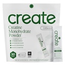 Crea polvere monoidrata della creatina di servizio singolo – 5g Creatina Creapure | Ridefinizione della forza, energia e recupero | senza zucchero, vegano, non aromatizzato, leggermente addolcito, 0 Calorie | 30 Packets