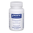 Pure Encapsulations Potassium (Citrate) - Integratore di elettroliti essenziale per il supporto della funzione Nerve & Muscolo, surrenali, ormoni, salute del cuore & energia* - Capsule Citrati di potassio - 90 capsule