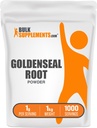 BulkSupplements.com Polvere d'oro - Supplemento di erbe, Sorgente da radice dorata - Vegan & Gluten Free, 1g per porzione, 1kg (2.2 lbs) (Pack of 1)