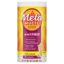 Metamucil, Psyllium Husk Powder, Texture originale non aromatizzata, con Zucchero, 114 Serve, 4-in-1 Fibra Supplemento, Polvere giornaliera Psyllium Husk Fiber Aiuta a sostenere la salute digestiva promuovendo la regolarità*