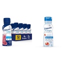 Assicurare Liquid Clear Nutrition Drink, 0g di grasso, 8g di proteine, Blueberry Pomegranate & Assicurare Pre-Surgery, Clear Carbohydrate Drink, Fragola, 10 Fl Oz (Pack of 4)
