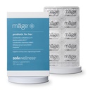 Māge di Solv Benessere Probiotico per Lei, Prebiotici e Probiotici del giorno Femminili si fondono integratori nutrizionali per Digestivo, equilibrio vaginale PH, supporto sanitario del tratto urinario, 30 capsule