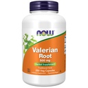 NOW Integratori alimentari, Radice Valeriana (Valeriana officinalis) 500 mg, Integratore di erbe, 250 capsule di Veg
