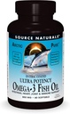 Fonte Naturals ArcticPure Omega-3 Fish Oil 850mg Ultra Potency EPA + DHA per il cuore, Joint, Brain & Immune Health -Enteric Coated For Sensitive Stomachs - 60 Softgels