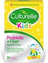 Culturelle Kids Regolarità Probiotico e Fibra Integratore alimentare - Aiuta a ripristinare la regolarità e mantiene i sistemi digestivi dei bambini in esecuzione Smoothly* - Funziona naturalmente con il corpo del bambino* - 24 Single Packets