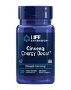 Estensione di vita Ginseng Energy Boost, Supporto energetico, Gestione di stress sano, Senza glutine, Non OGM, Vegetariano, 30 capsule