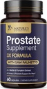 Integratori per la salute della prostata per gli uomini 1000mg - 3X Forza con la sega Palmetto Blend Sting Nettle Root & Pumpkin Seed Support Complex - Supporta i viaggi del bagno Prostate & Urinary Health - 60 Capsule