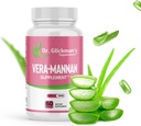 Vera-mannano Aloe Vera Supplemento, 1 bottiglia, 60 capsule