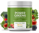 Polvere di Greens di potere della cucina di Red's - Polvere di Superfood di Verdi giornalieri - Fruttato, Veggie, & Green Leafy Smoothie Drink Mix - Superfoods Maca Root, Spirulina, clorella, & More (200 Grammi)
