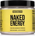 NAKED Energy – Stim Free Pre Workout Caffeine Free, per uomini e donne, Vegan Friendly, Nessun dolcificante artificiale, colori o sapori – 50 Serve