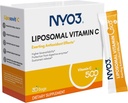 Polvere di vitamina C di NYO3 Liposomal, supporta il sistema immunitario e Booster del collagene, potente antiossidante, migliorare la salute della pelle, senza glutine, alta vitamina di assorbimento C, 500mg, 30 conte
