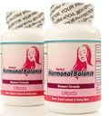 Equilibrio ormonale. Suplemento Para Balancear naturale las hormonas femeninas. Set de 2 frascos con 90 capsule CADA uno. Tratamiento para 3 Meses. 100% Naturale